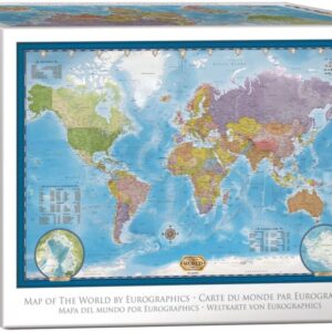 Eurographics | World map  | 5.000 stukjes