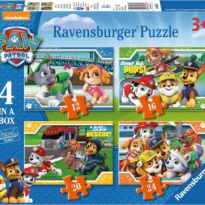 Paw Patrol 4-1 Puzzel | 12- 16- 20- en 24 stukjes