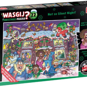 6 Juni 2026 | Wasgij Christmas 22 | Niet zo'n stille nacht! | 2x 1.000 stukjes