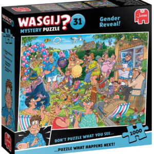 6 Juni 2026 | Wasgij Mistery 31 | Genger Reveal! | 1.000 stukjes