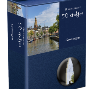 Houten Puzzel Groningen | 50 stukjes