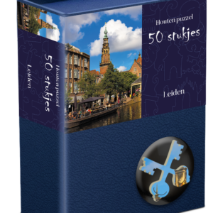 Houten Puzzel Leiden | 50 stukjes