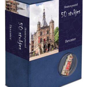 Houten Puzzel Deventer | 50 stukjes