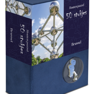 Houten Puzzel Brussel | 50 stukjes