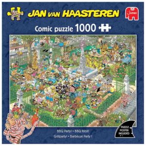 BBQ Feest | Jan van Haasteren | 1000 stukjes