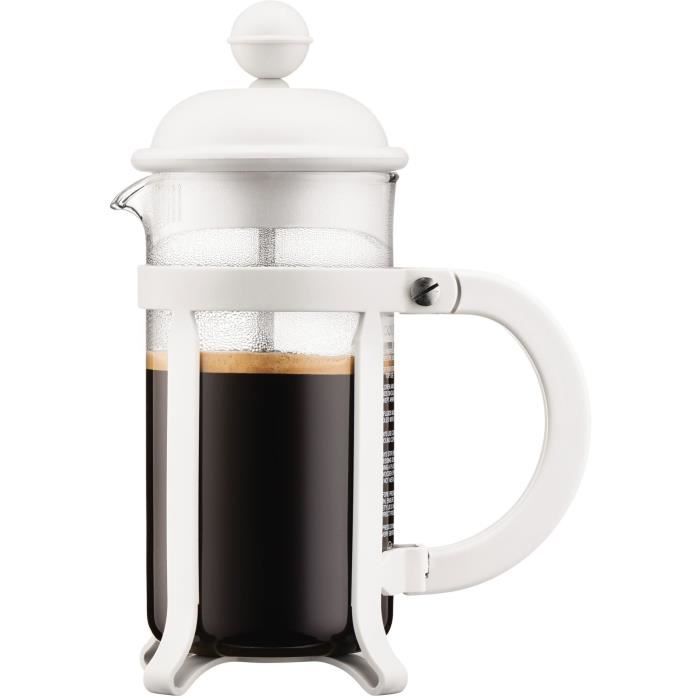 Bodum 1903-913 – KOFFIEZETAPPARAAT – JAVA Franse pers koffiezetapparaat wit 0,35 L