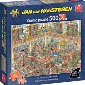 De Bibliotheek  | Jan van Haasteren 500XL | 500 stukjes