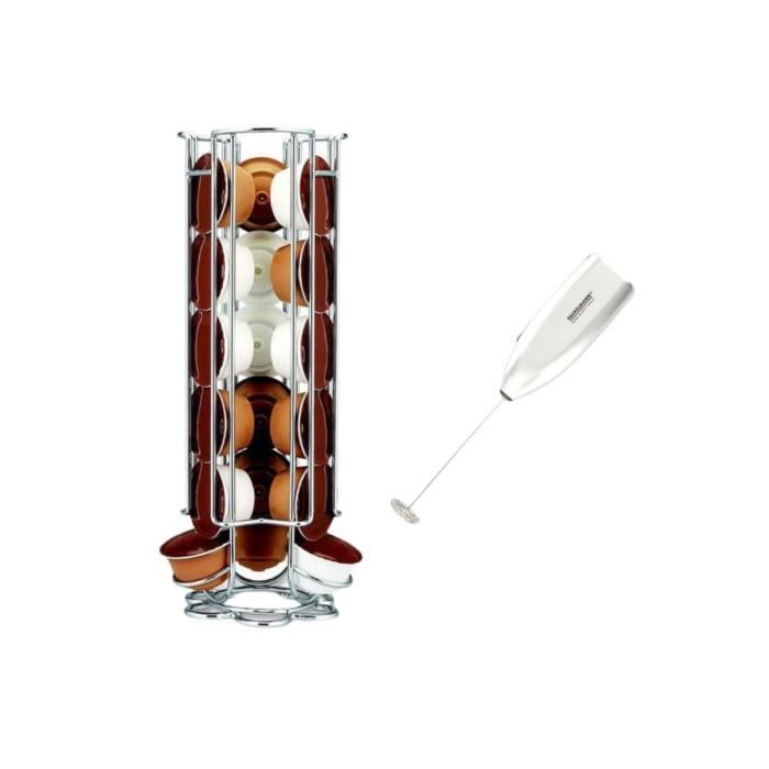 Koffieset met Dolce Gusto-capsulehouder en melkopschuimer – FACKELMANN