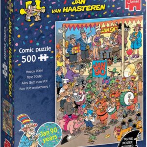 Happy 90th | Jan van Haasteren | 500 stukjes