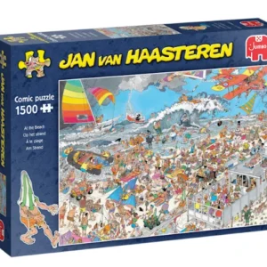 01 Augustus 2026 | Jan van Haasteren | Op het strand | 1.500 stukjes