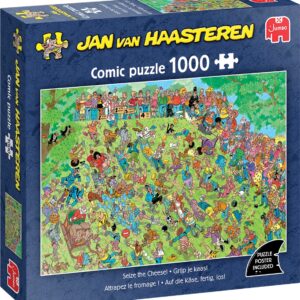 Grijp je kaas! | Jan van Haasteren | 1.000 stukjes