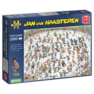 Skateboarden in de Bowl | Jan van Haasteren | 2.000 stukjes