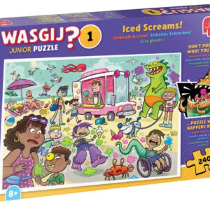 Wasgij Junior 1 | puzzel IJskoude kreten  | 240 stukjes