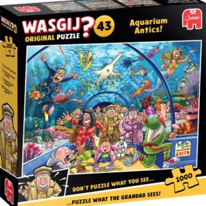 Wasgij Original 43 | Aquarium Capriolen! | Puzzel - 1.000 stukjes
