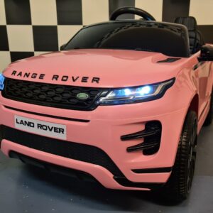 Kinderauto Range Rover Evoque roze 4x4 12V