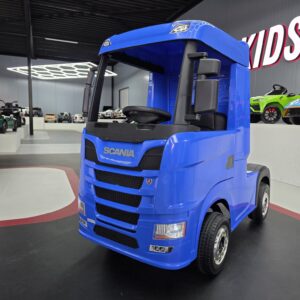 Elektrische kindertruck Scania 12V blauw