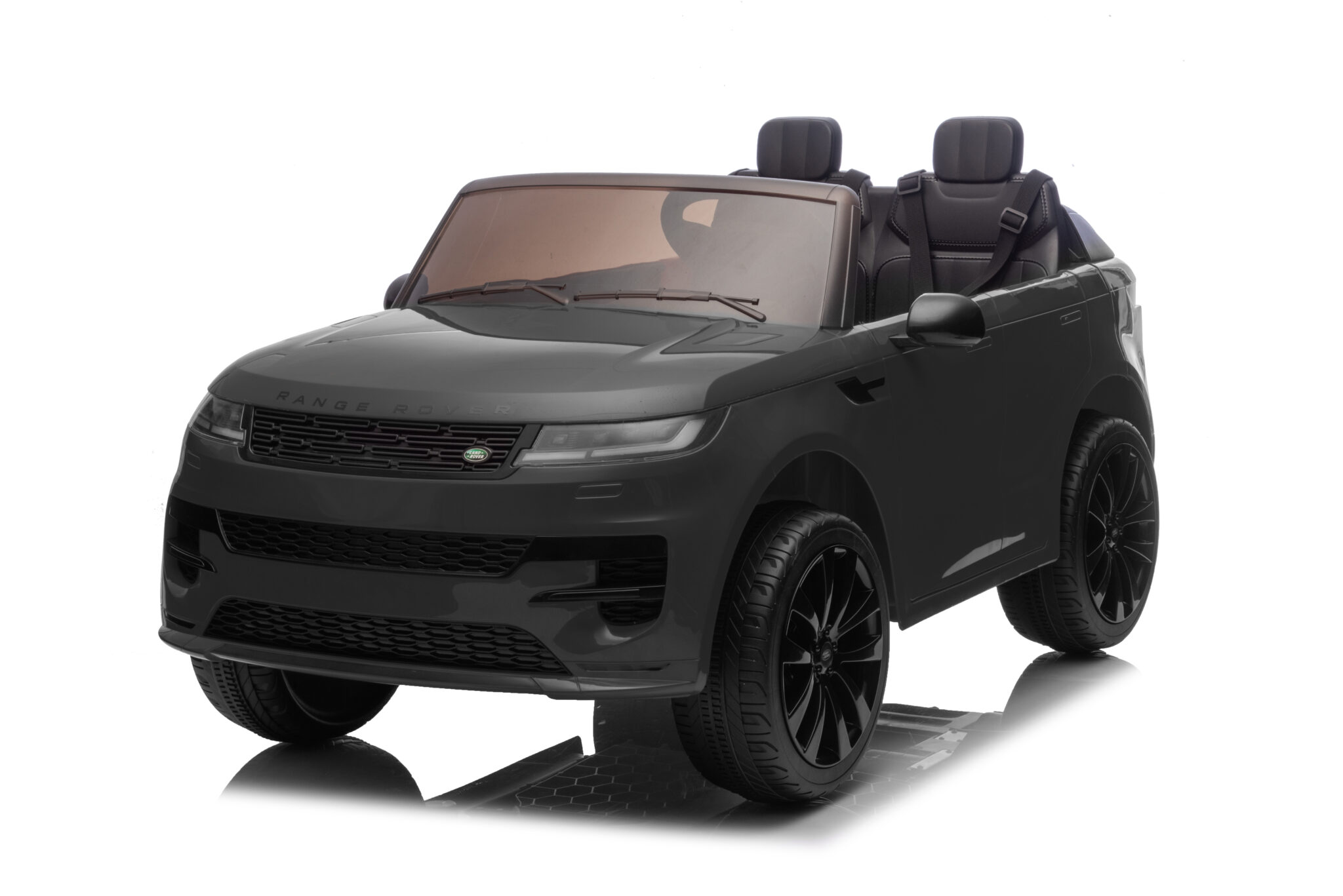 Elektrische kinderauto Range Rover Sport 2-persoons zwart 24 volt
