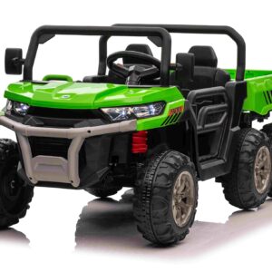 Kinderjeep Transporter 24 volt groen