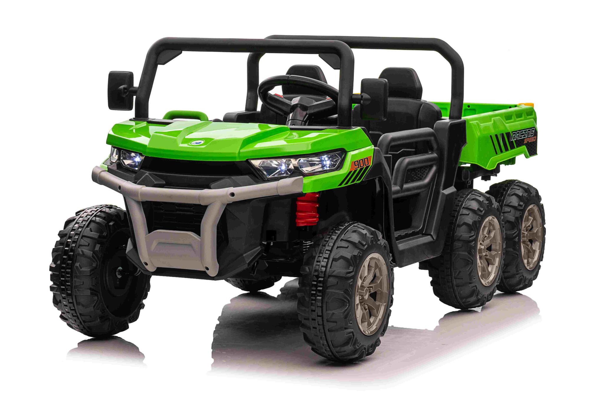 Kinderjeep Transporter 24 volt groen