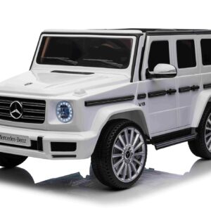 Accu-kinderauto Mercedes G500 wit 12 volt