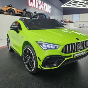 Kinderauto Mercedes CLA 45 groen