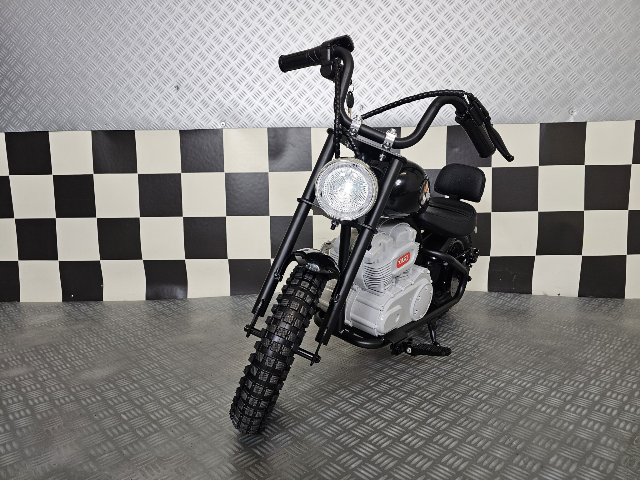Chopper 24 volt zwart