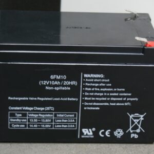 Batterij 12 volt, 10 Ah