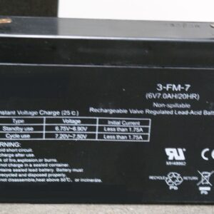 Accu 6 volt, 7 Ah
