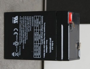 Batterij 6 V, 4,5 Ah