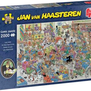 Mens Erger je Niet | Jan van Haasteren | 2000 stukjes