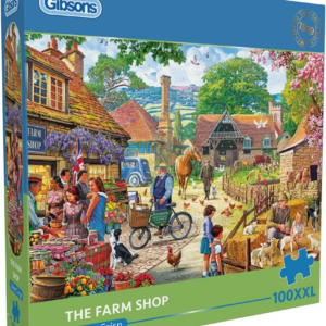 The Farm Shop Puzzel (100 XXL stukjes) - Gibsons puzzels - 100 stukjes