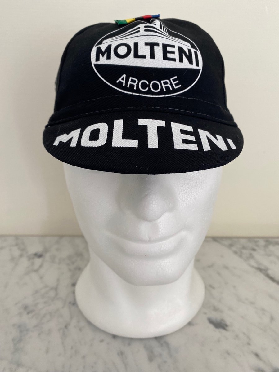 Koerspet / fietspet Molteni – Zwart