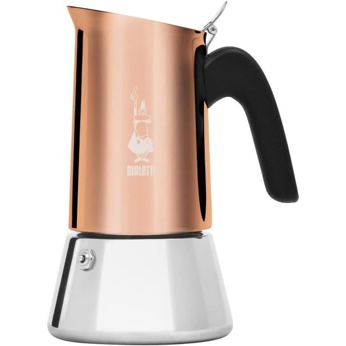 Italiaans koffiezetapparaat – BIALETTI – NEW VENUS – 6 kopjes – 0,24 l – Koper